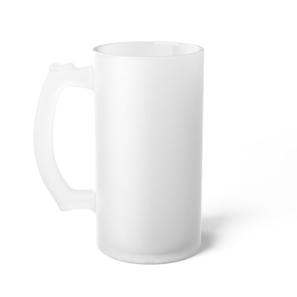 Frosted Glass Beer Mug - Image 4